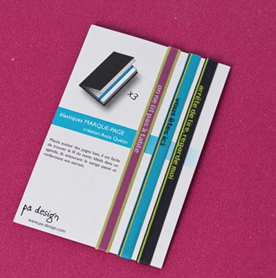 Elastique Bookmark PaDesign